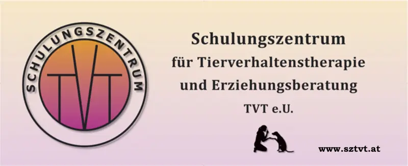 Logo des Schulungszentrums für Tierverhaltenstherapie und Erziehungsberatung TVT